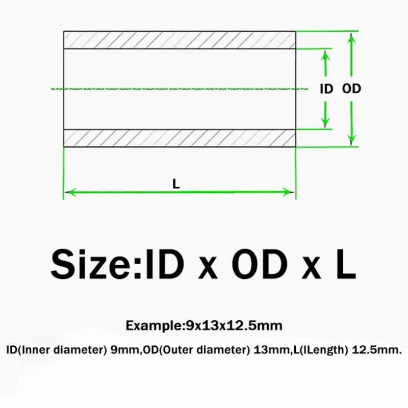 5/10pcs M3 M9 Colourful Aluminum Washer Bushing Gasket Spacer Sleeve Non-thread Standoffs Anodized for RC Model Parts