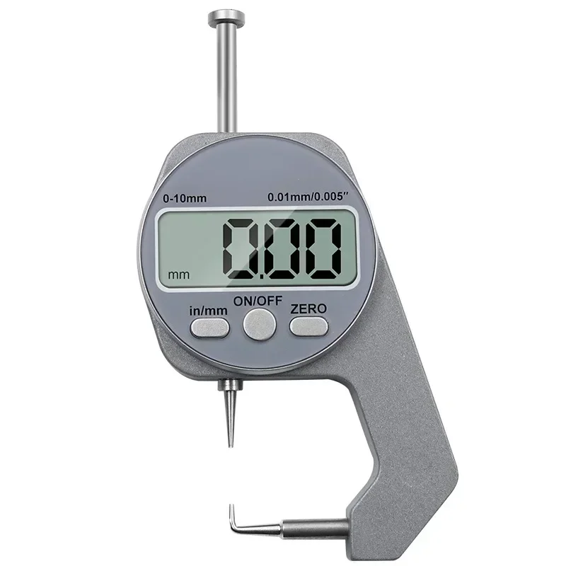0.01mm Accuracy Electronic Digital Thickness Gauge Meter 0-10mm  Wall Thickness Measurement Tools For Paper Cloth Thin