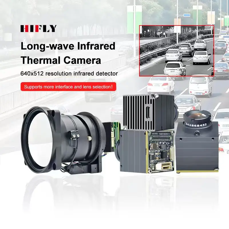 HIFLY UAV Industrial Inspection 640x512 Uncooled Thermal Imaging LWIR Infrared Thermal Camera Module