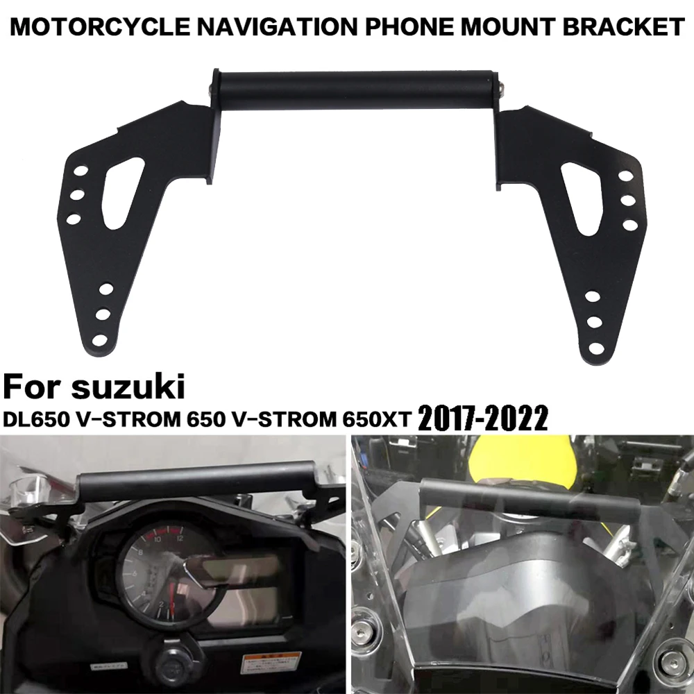 Motorcycle Accessories Phone Stand Holder Support GPS Navigation Mount Bracket For Suzuki DL650 Vstrom DL 650 XT V-strom 650XT