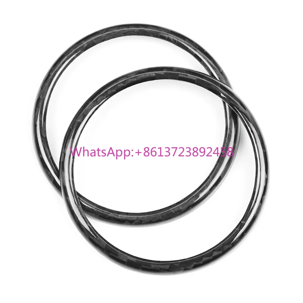 

Carbon Gear Small Circular Box Real Carbon Fiber Interior Accessories for Fiat Abarth 500