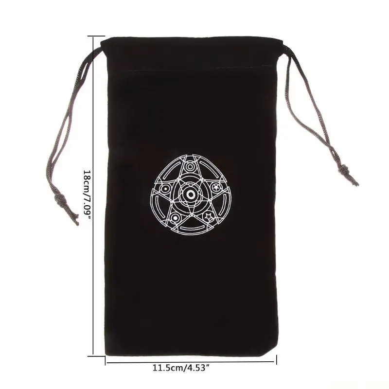 

U2JB Bag Drawstring Bags Dragons Bags Pouches Tarot Card Bag