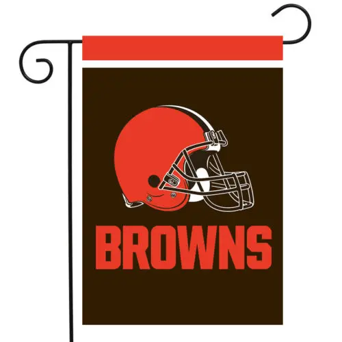 Browns Garden Flag Licensed ; Briarwood Lane