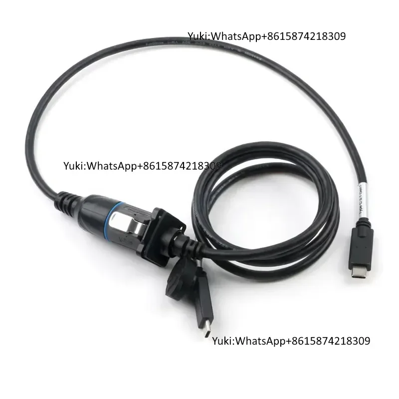 New Style Cnlinko LP16 Type C Waterproof Cable Connector High-Speed Data Transmission Custom Length 0.5M 1M USB Fast Charging