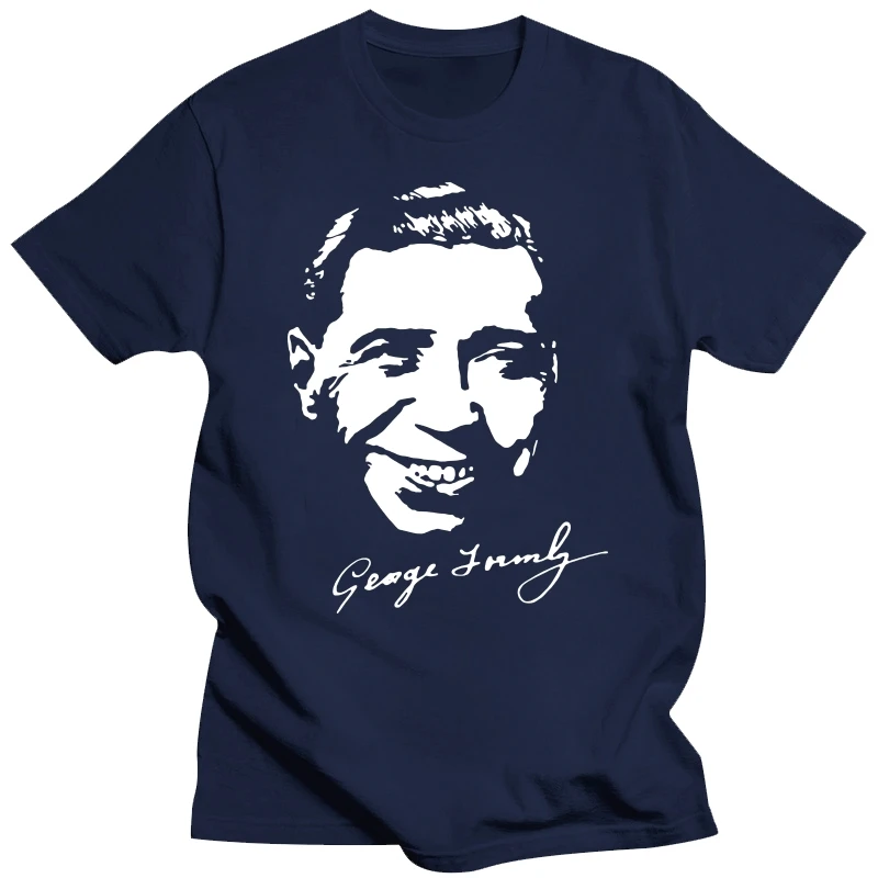 GEORGE FORMBY T-SHIRT - THE UKULELE MAN - Music Hall  Silver Screen Legend