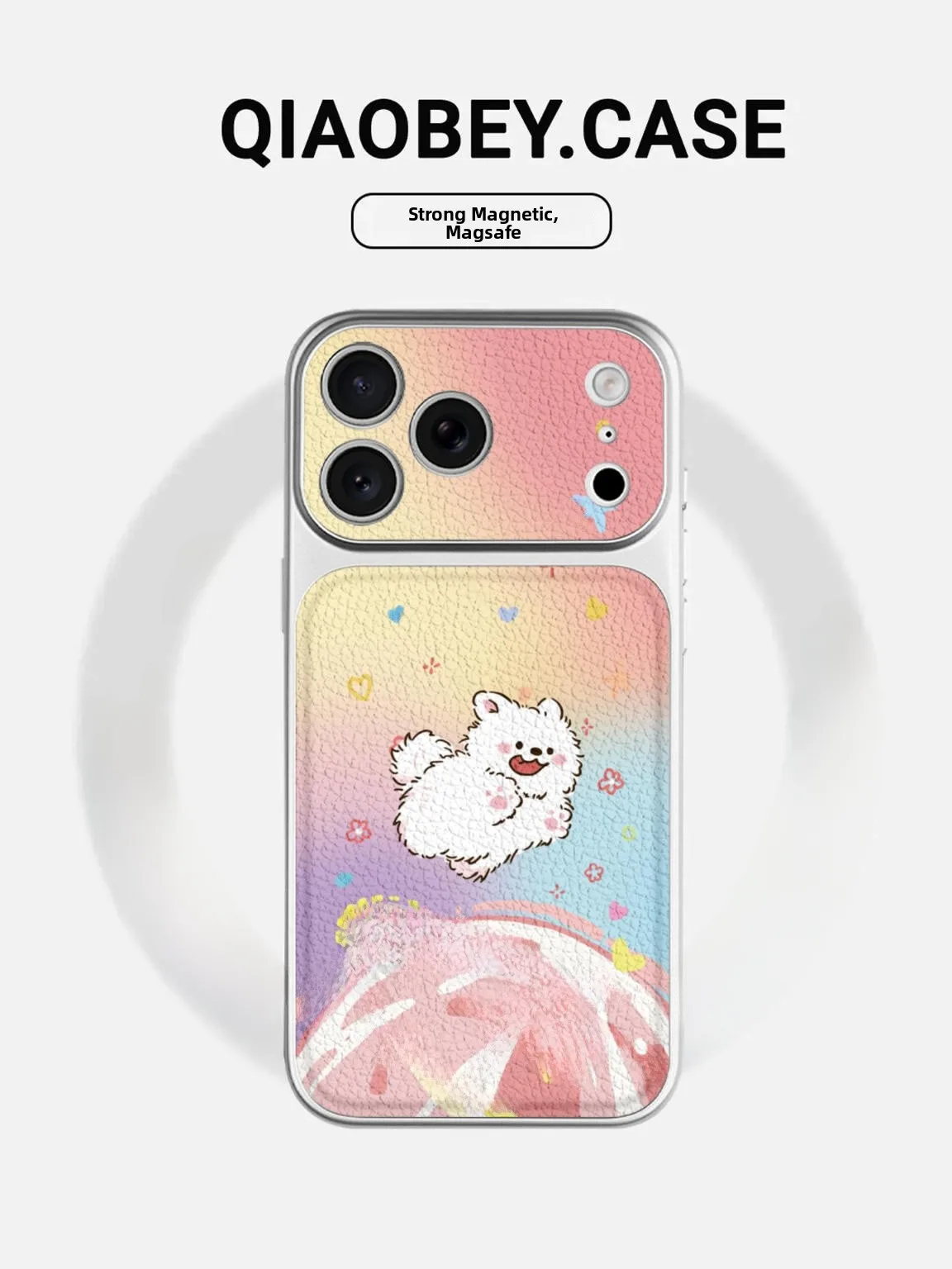 

Joyful Dog Quick Change 17 Large Compatible with iPhone 17 Phone Case New Premium Feeling 16Promax Cartoon Cute...