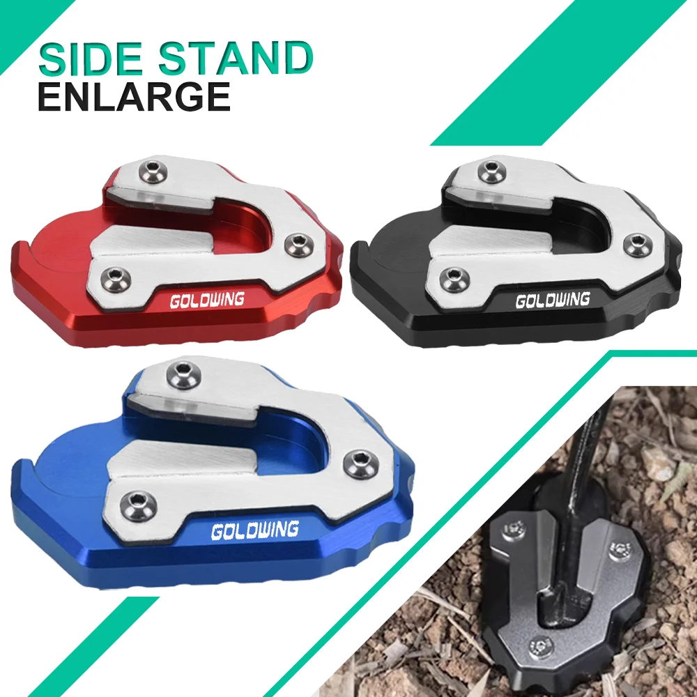 Motorcycle Accessories For Honda Gold Wing 1800 goldwing 1800 GL1800 2018 2019 2020 2021-2024 2023 Side Stand Extension Enlarger