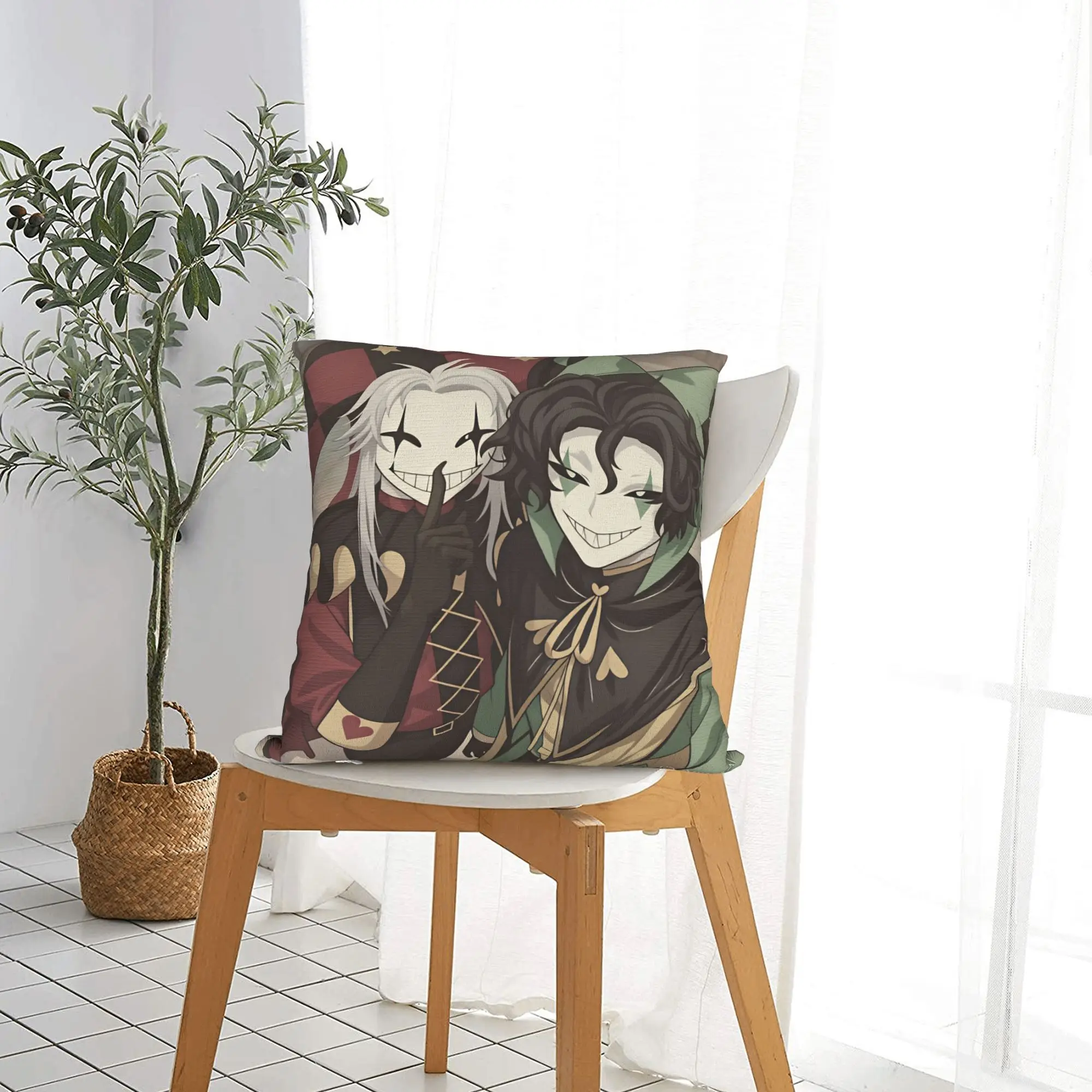 The Freak Circus  Pillow Cover  Print Cushion Cover Novelty Pillow Case For Wedding Party Home Decor