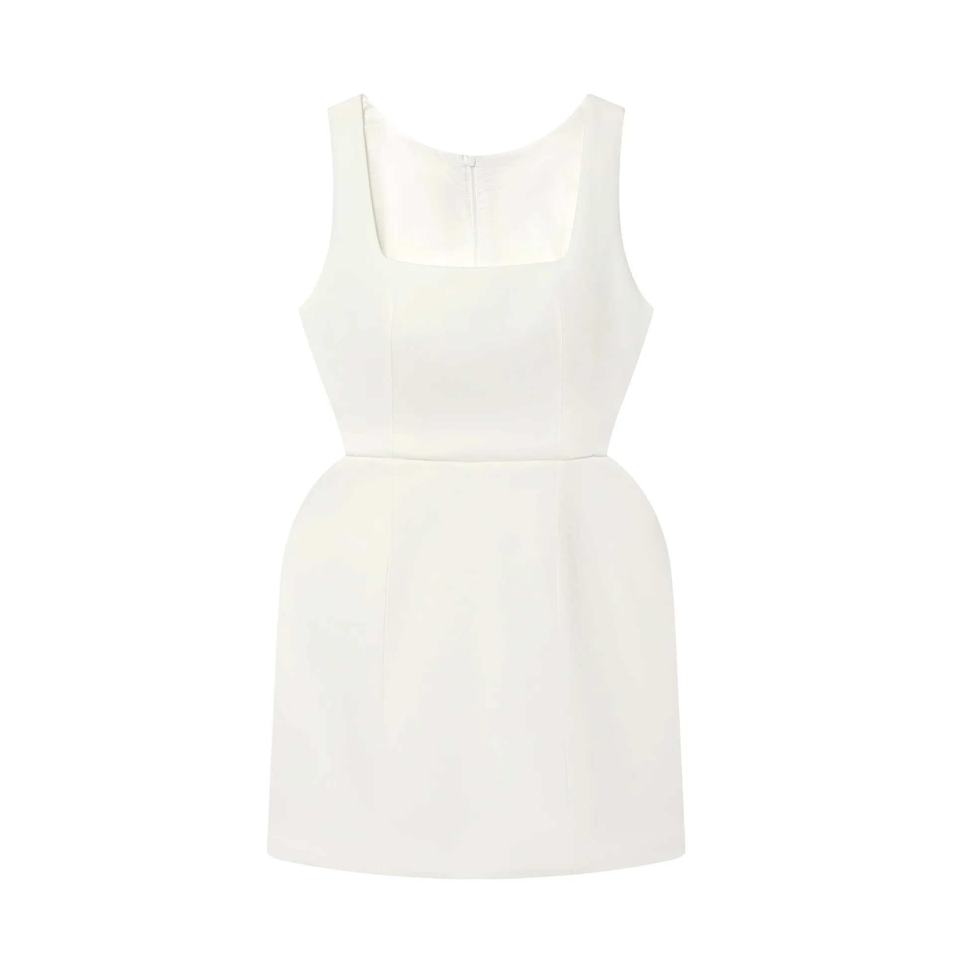 Fanan Elegantes Tailliertes Ärmelloses Kurzkleid Damen Rundhals-Kurzcape Geburtstagskleid Damen Bankett-Partykleid Neu – Detail 6
