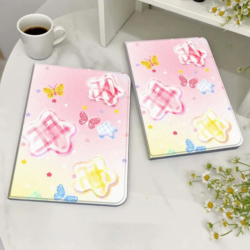 

Butterfly Star Pattern For Honor MediaPad MatePad 6 7 X8 M5 M6 V6 V7 T5 T10 T10s 10 11 SE C5e X8a Pro Lite Tablet Case