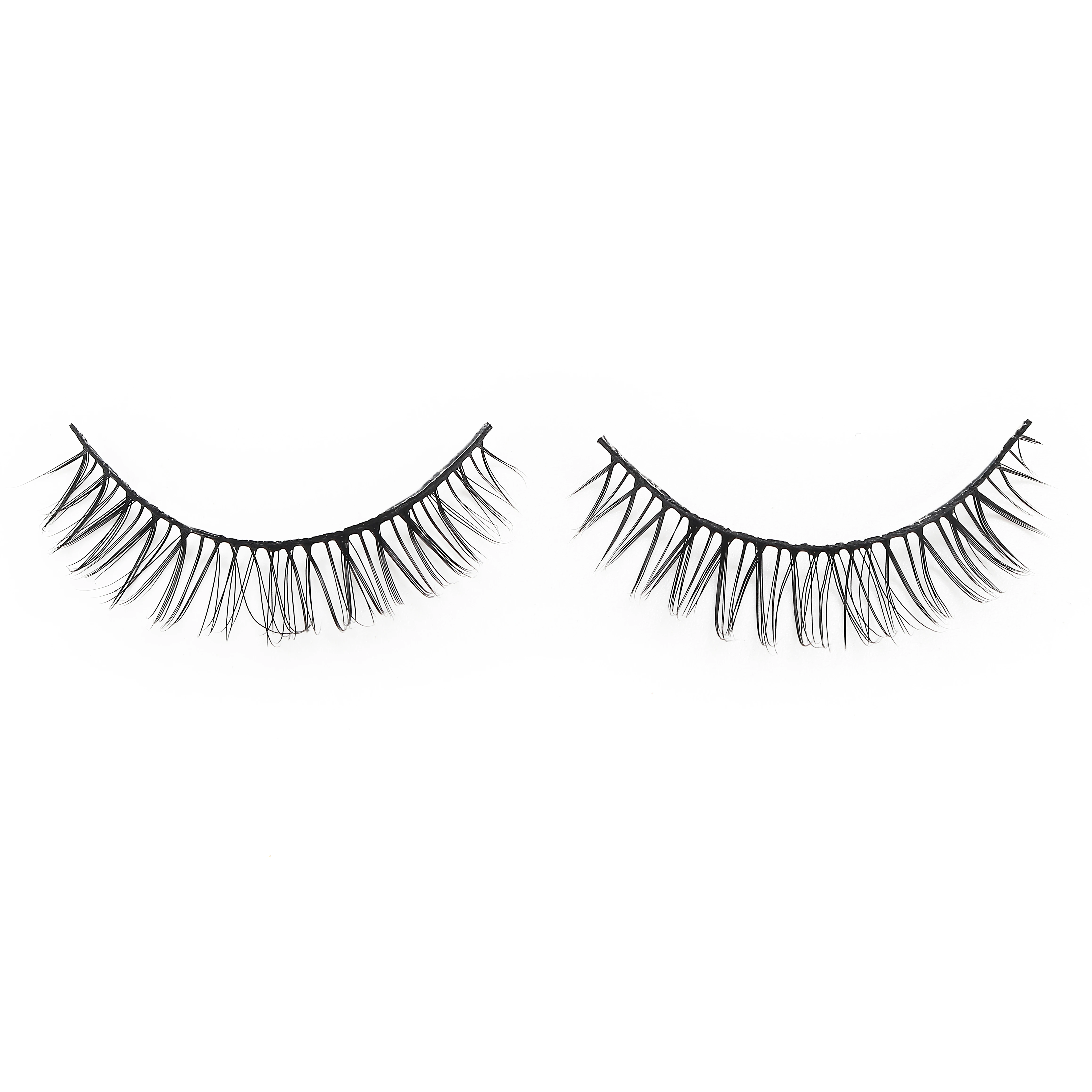 DINGSEN Gefälschte Wimpern, Anime-Wimpern, 5 Paar kleine Teufel-Wimpern, natürliches tägliches Make-up, Manga-Wimpern, transparente Band-Wimpern – Detail 16