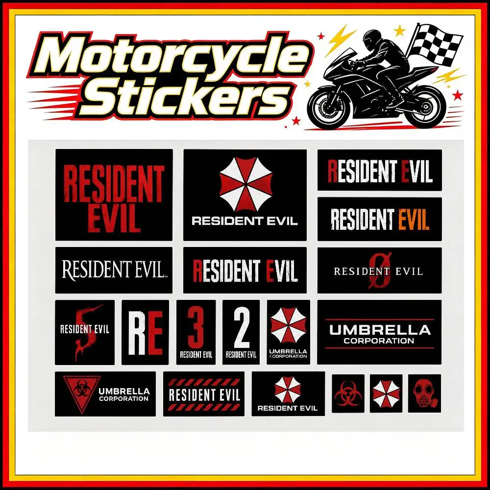 Umbrella Corporation Stickers Auto Body Bumper Windows Motorcycle Laptop Walls Vinyl Decal Car Tuning Accessories