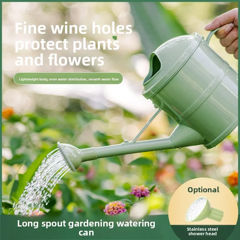 Garden Kettle Gardening Watering Pot Household Spray Kettle Long Mouth Potted Plant Watering Artifact Fast Delivery