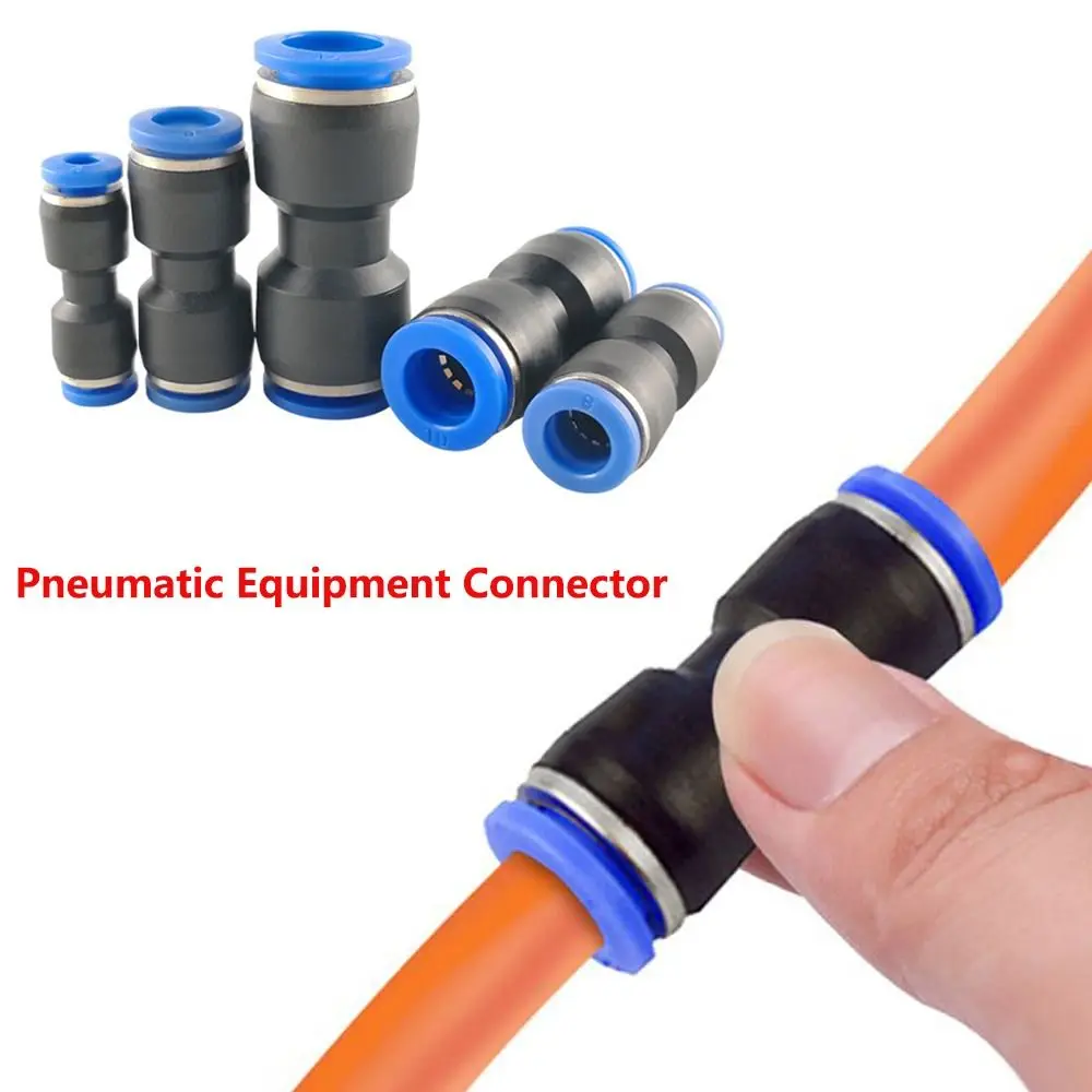 Pneumatic Pneumatic Equipment Connector PU4-16mm Direct Plug-in Endotracheal Hose Connector Plastic Pipe Fitting