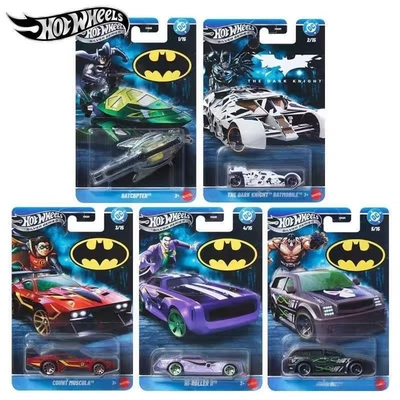 

Hot Wheels Silver Label HDG89 Batman Series Die Casting Simulation Alloy Car Model Collection Surprise Car Model Toys