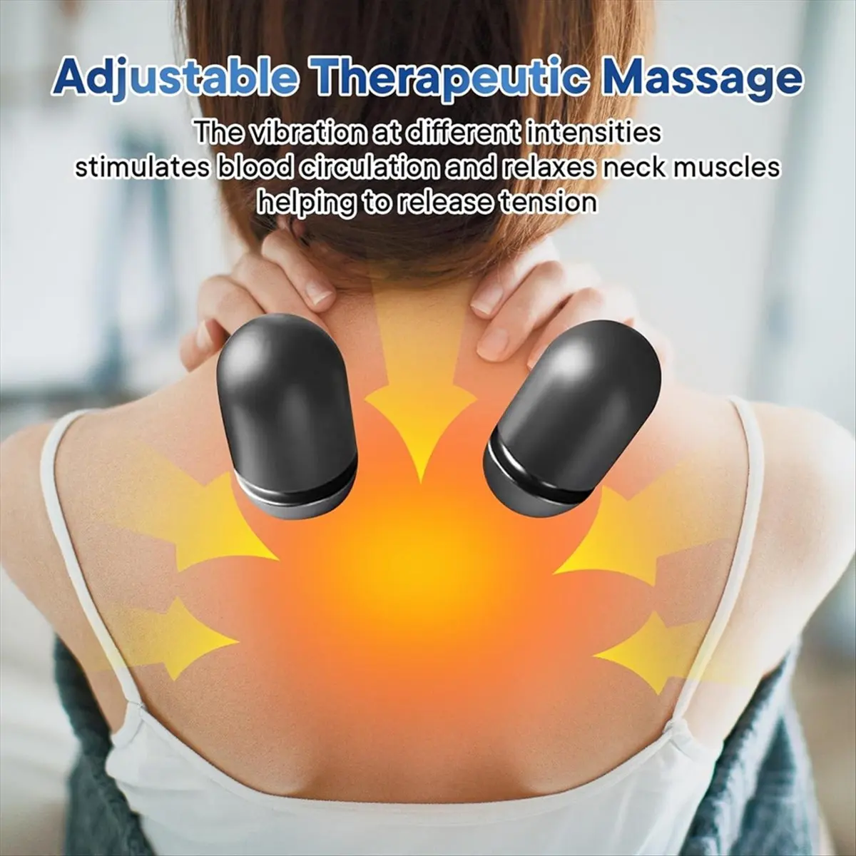 Подушка-массажер для шеи 3 в 1, массажер для шеи для лечения боли в плечах с подогревом, облегчение боли в глубоких тканей