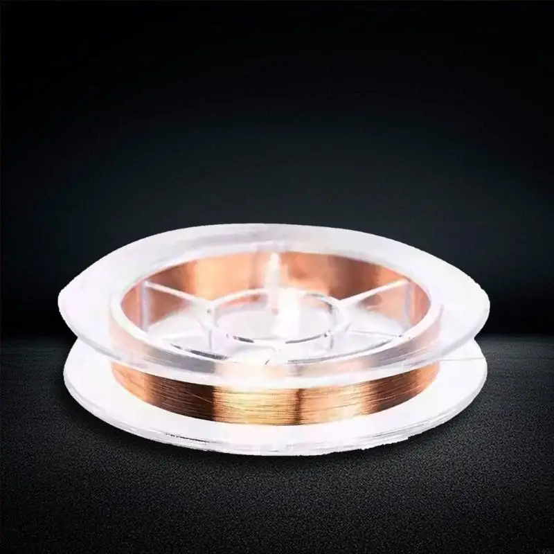 Alambre cobre para soldar en reparación electrónica, restauración placas circuito y reparación orificios tornillo