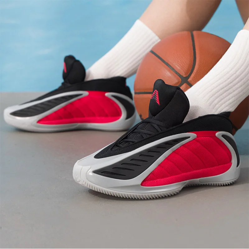 

adidas Black Red Grey Harden Style Basketball Shoes Streamlined Mesh Non Slip Cushion Athletic Sneakers Men JQ9497