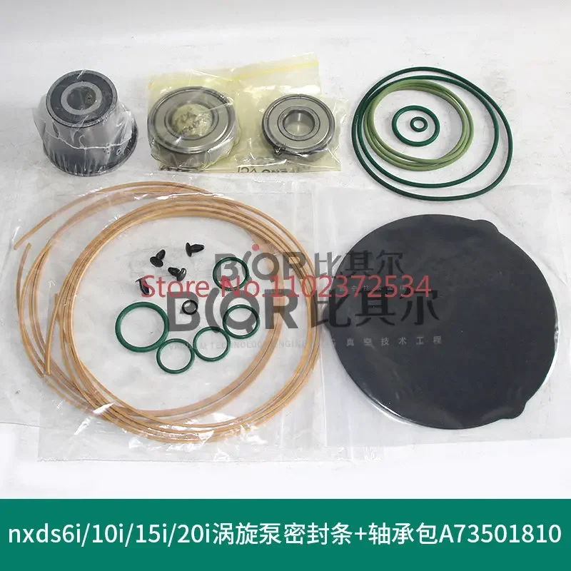 

NXDS6i/10i/20i/15i Vacuum Pump Bearing Repair Kit Kit A73501810 Seal Ring