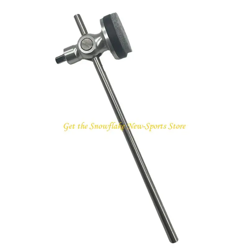 Einstellbare Bass Drum Pedal Beater Aluminium Legierung Hammer Kopf Kick Drum Fuß Pedal Beater Percussion Instrument Teile – Detail 10