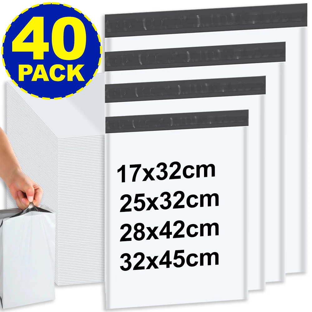 Universelle Poly-Taschen, stark klebende Versandumschläge, selbstklebende, wasserdichte Poly-Versandtaschen für den Versand, Verpackung, Versand