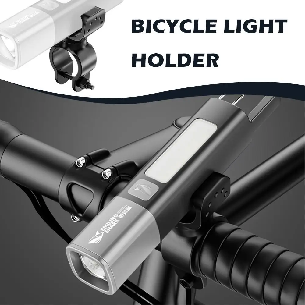 

Bicycle Light Bracket Flashlight Mount Holder 360° Degree Rotation Handlebar Clip LED Flashlight Stand Cycling Accessories