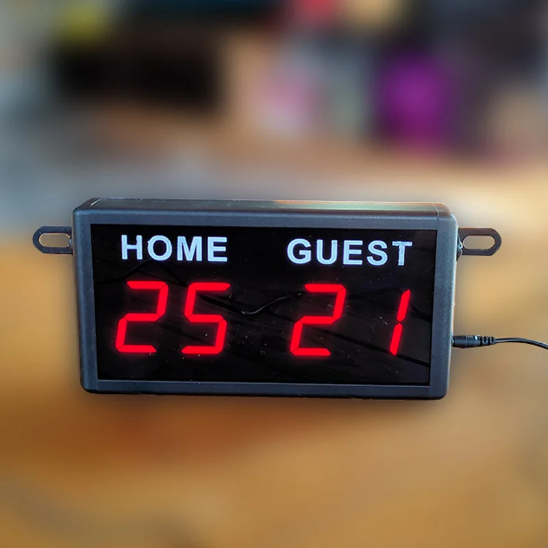 

Top Manufacturer's 2.3-Inch LED Screen Score Counter for Billiards Basketball Volleyball Badminton Competitions