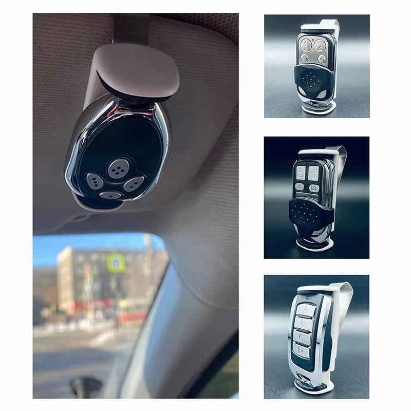 Regolabile Car Sun Visor Clip Del Supporto Porta Del Garage cancello telecomandi Trasmettitore Garage Comando Chiave fob Cancello di Controllo