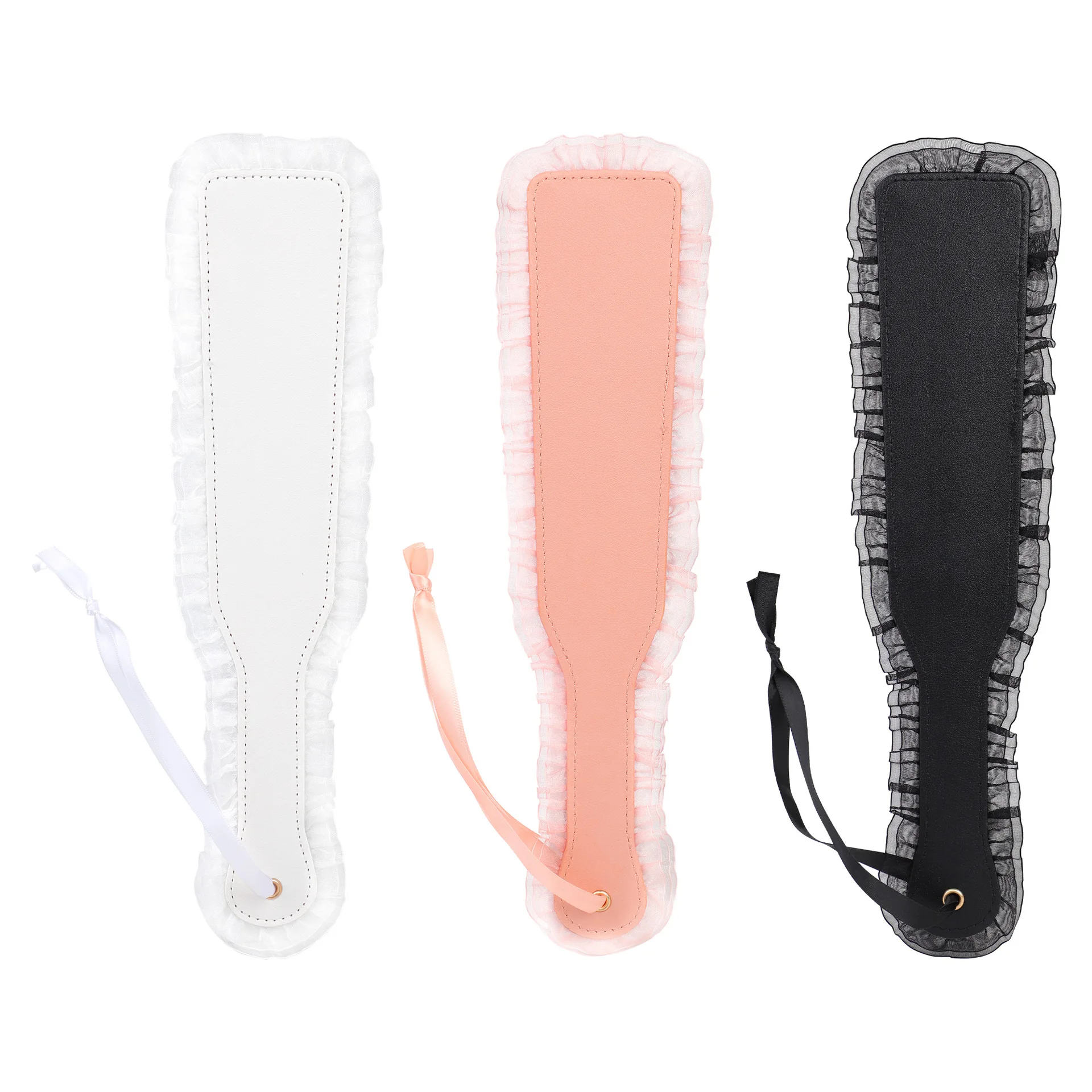 3 Colors Fetish Sex Whips BDSM Bondage Erotic Toys Restraint Sex Toys For Women Lace Spanking Paddle Couples Flirting Sex Tool ﻿ view 4
