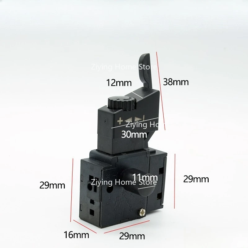 

Suitable for Hand-held Electric Drill Speed Control Switch with Forward and Reverse Polarity, 16 Electric Drill