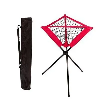 Portable Baseball Softball Ball Net Pocket Triangle Set
