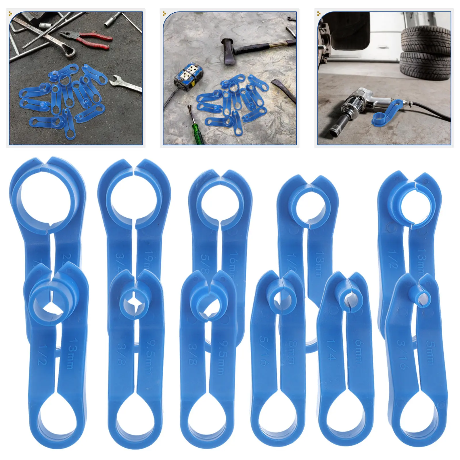 

11Pcs Removal Tool Kit Sturdy Ac Air Condition Fuel Oil Hydraulic Hose Disconnect Tool for DIY Mechanics Automotive