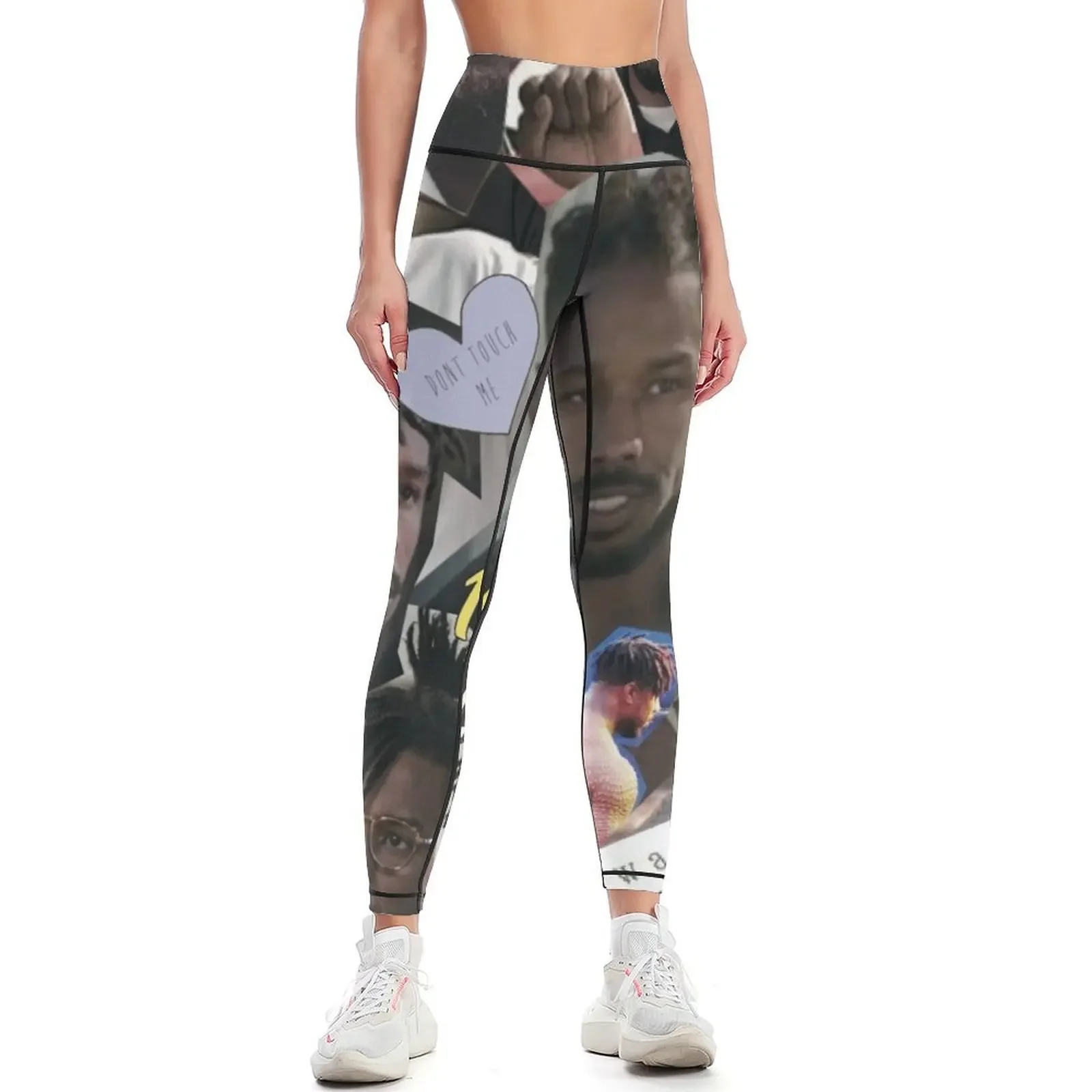 

King Killmonger Leggings Women's push up gym womans high waist Women's fitness Womens Leggings
