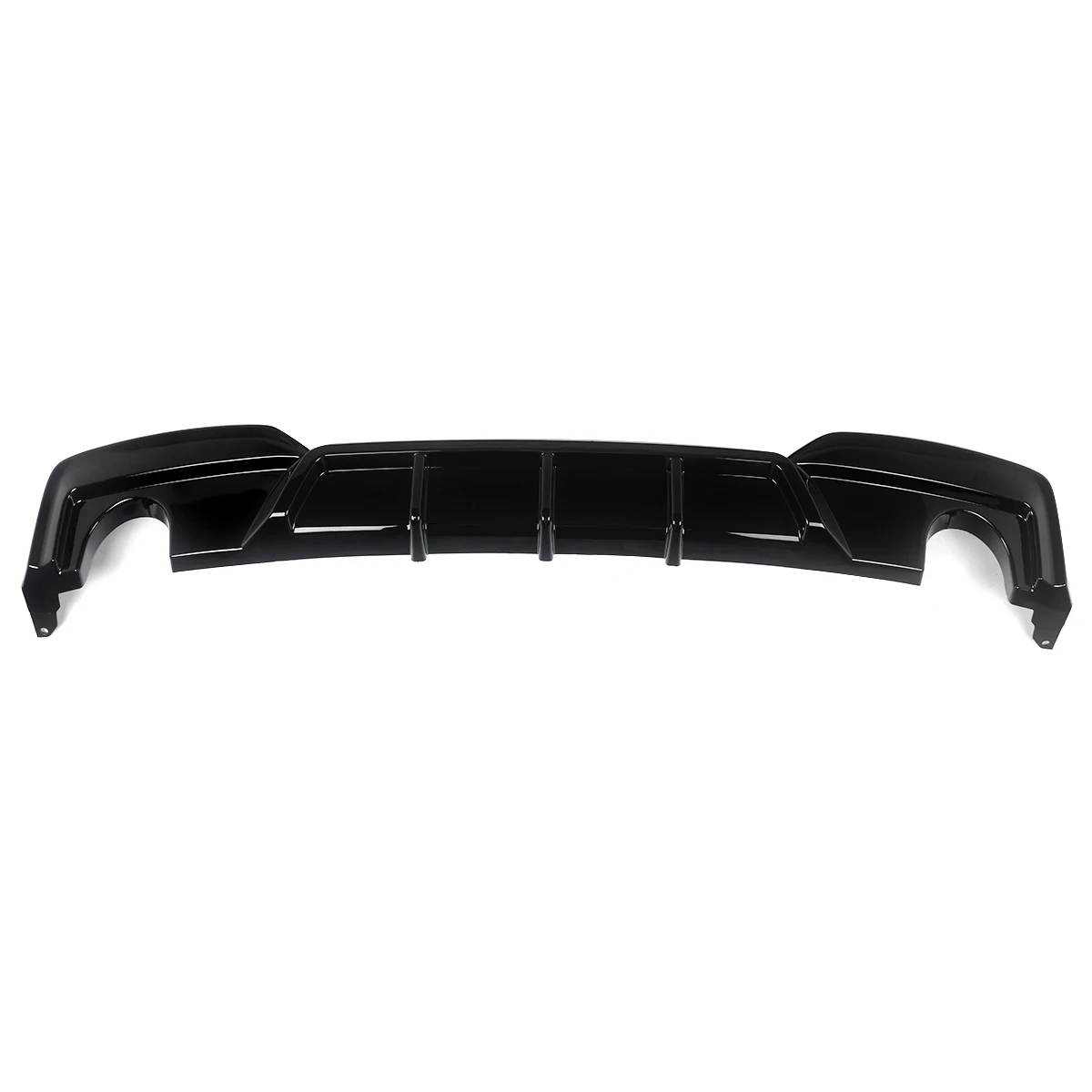 Magickit Rear Bumper Diffuser Lip for BMW F06 F12 F13 640i 650i M Sport Carbon Fiber Look 2012 2013 2014 2015 2016 2017 2018