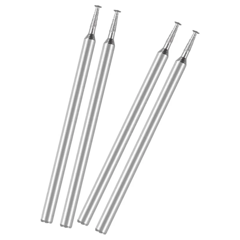 ABKO-50 Pcs T 모양 다이아몬드 버, 25 Pcs 1.2Mm T 버 및 25 Pcs 1.5Mm T 버 포함