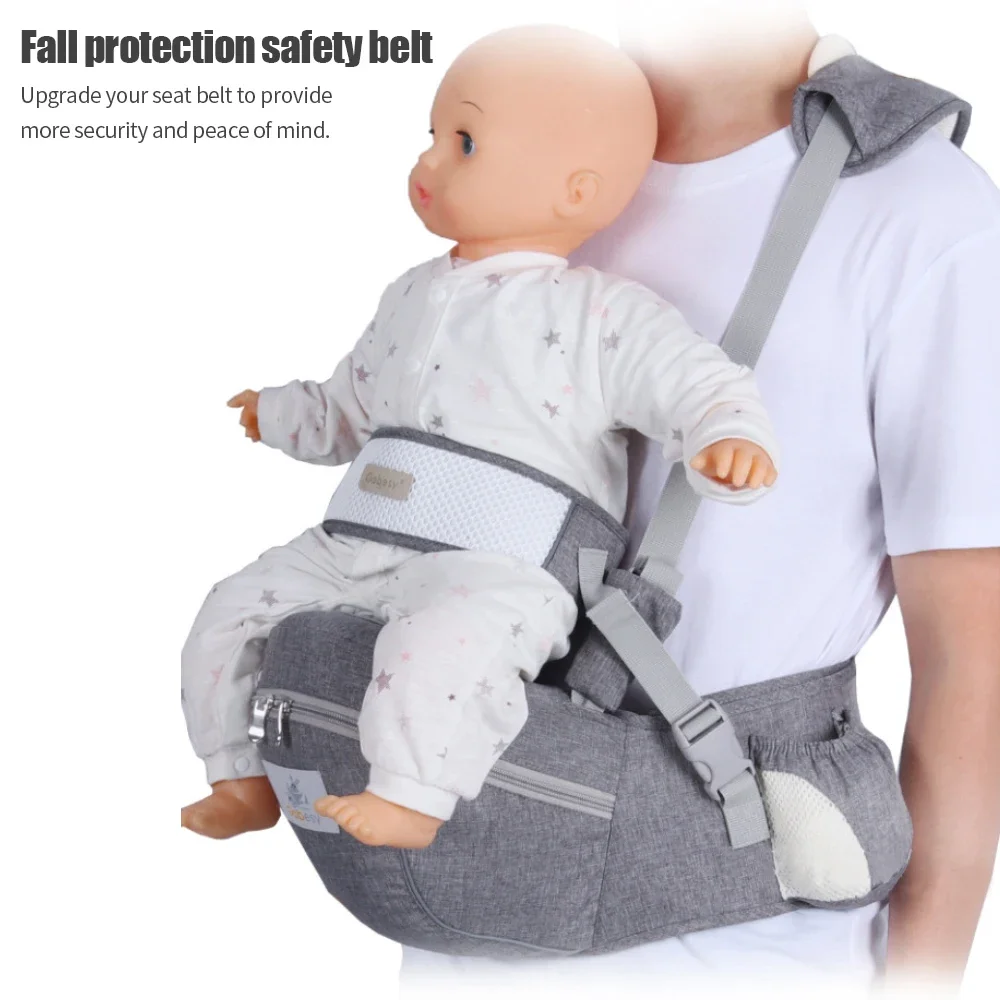 Baby Hip Seat Carrier Newborn Ergonomic Waist Stool, Baby Sling Hold Waist Belt Holder Hipseat Backpack Home Travel Accessories