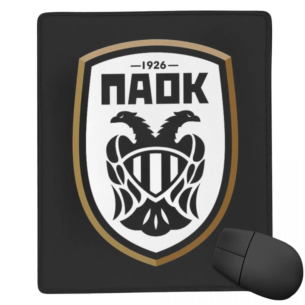 PAOK Greek Football Sports Fans From Thessaloniki Mouse Pad Computer Keyboard Mouse Mat Gaming PC Laptop Desk Mat Accessories