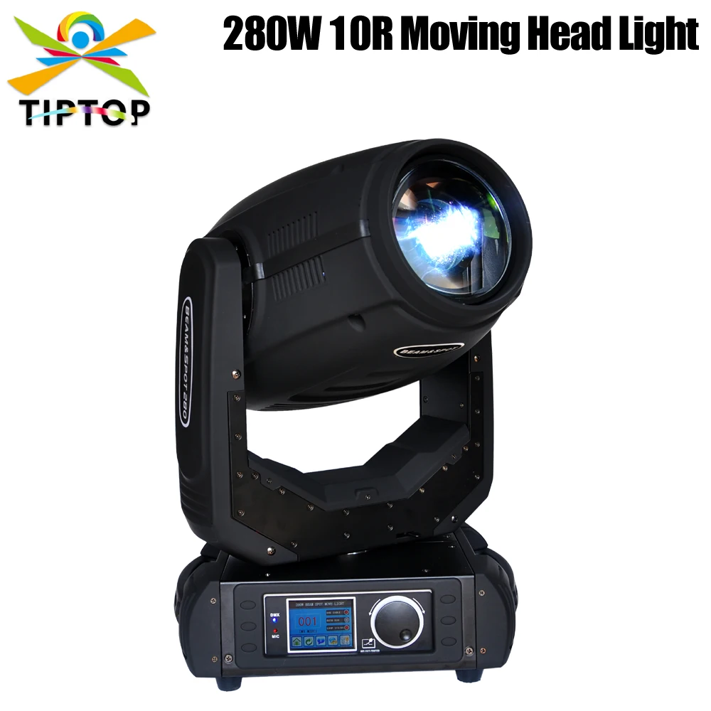 TIPTOP 280W Sharpy Beam Spot Wash Lyre 3in1 Moving Head Light Beam 280W Beam 10R Disco Nightclub Stage Light TP-10R