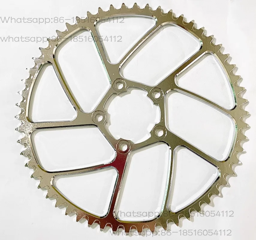 

79 Зубная пластина для велосипеда, 58-зубная стальная зубная пластина, бесшумная цепная пластина, аксессуары для модификации бездорожья