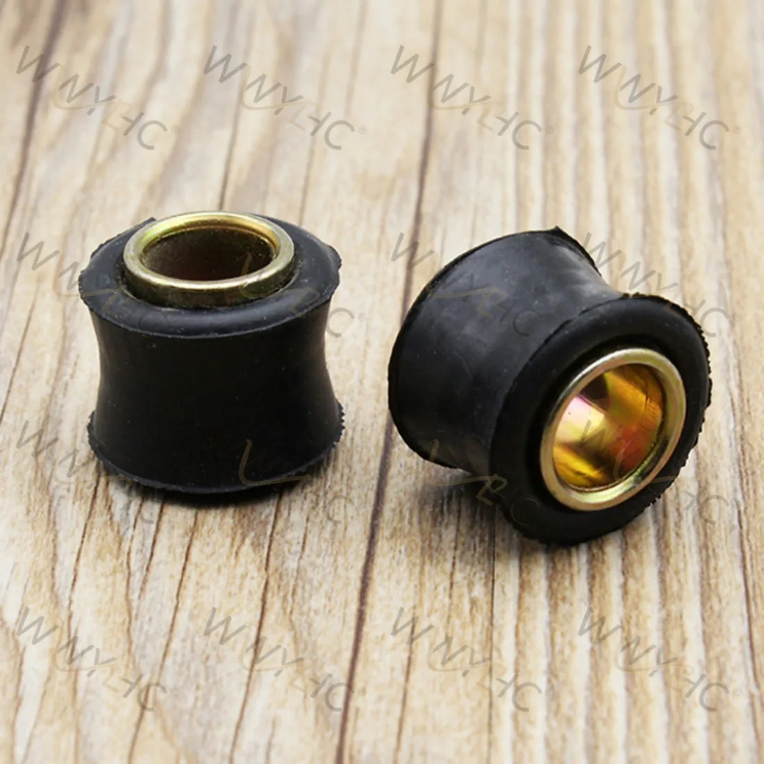 2pcs Universal Motorcycle 10MM 12MM Rear Shock Absorber Sleeve Buffer Rubber Ring Bushing Fixed Ring Rear Sleeve Scooter