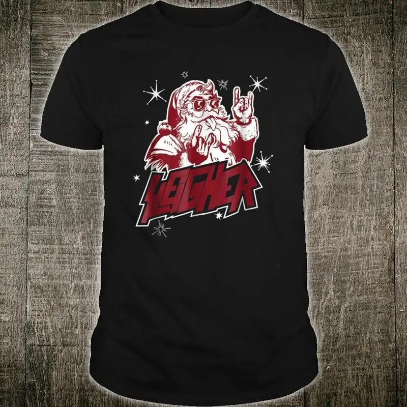 

Рождественская футболка Sleigher Santa Family, черная, все размеры C173