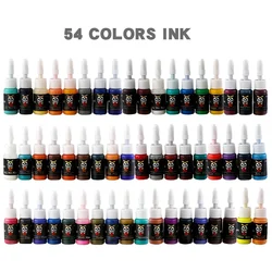 5ML Tattoo Pigment Professional Tattoo Ink Kits for Body Art Natural Plant Micropigmentation Pigment Colour Permanent Tattoo Ink