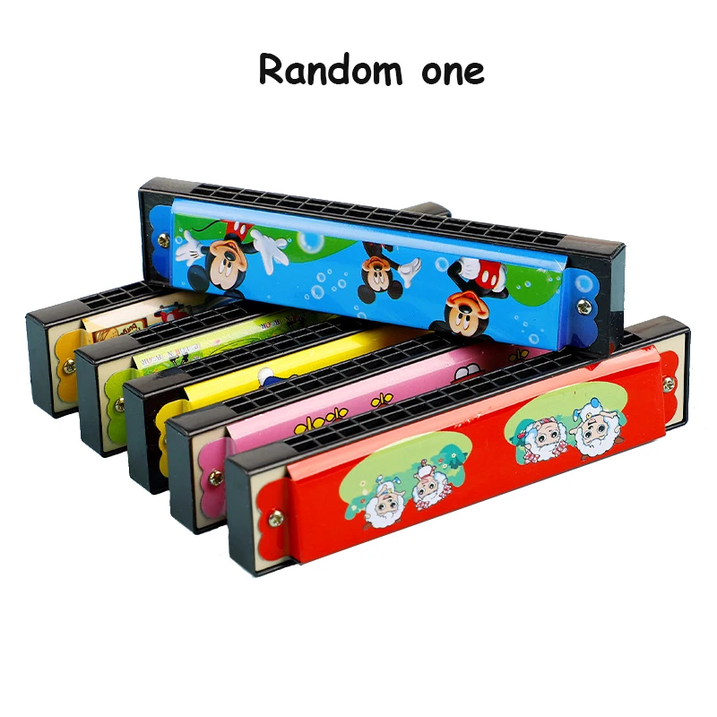 Harmonica diatonique pour – Jouet d'apprentissage de la musique précoce | Harmonica en métal et ABS