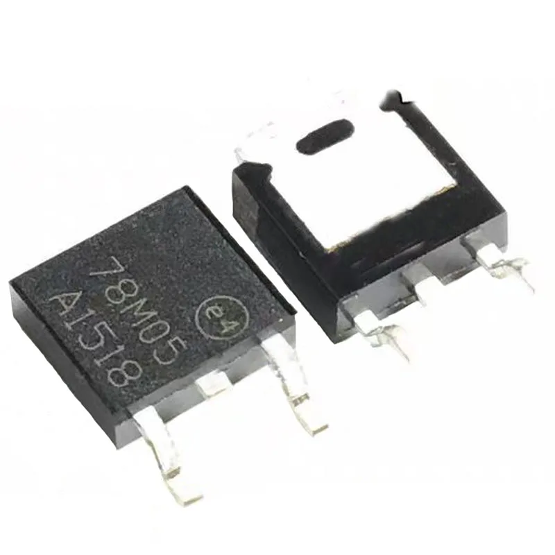 30PCS CJ 78M05 SMT 7805 Three-terminal Voltage Regulator L78M05CDT TO-252 SOT-252 5V