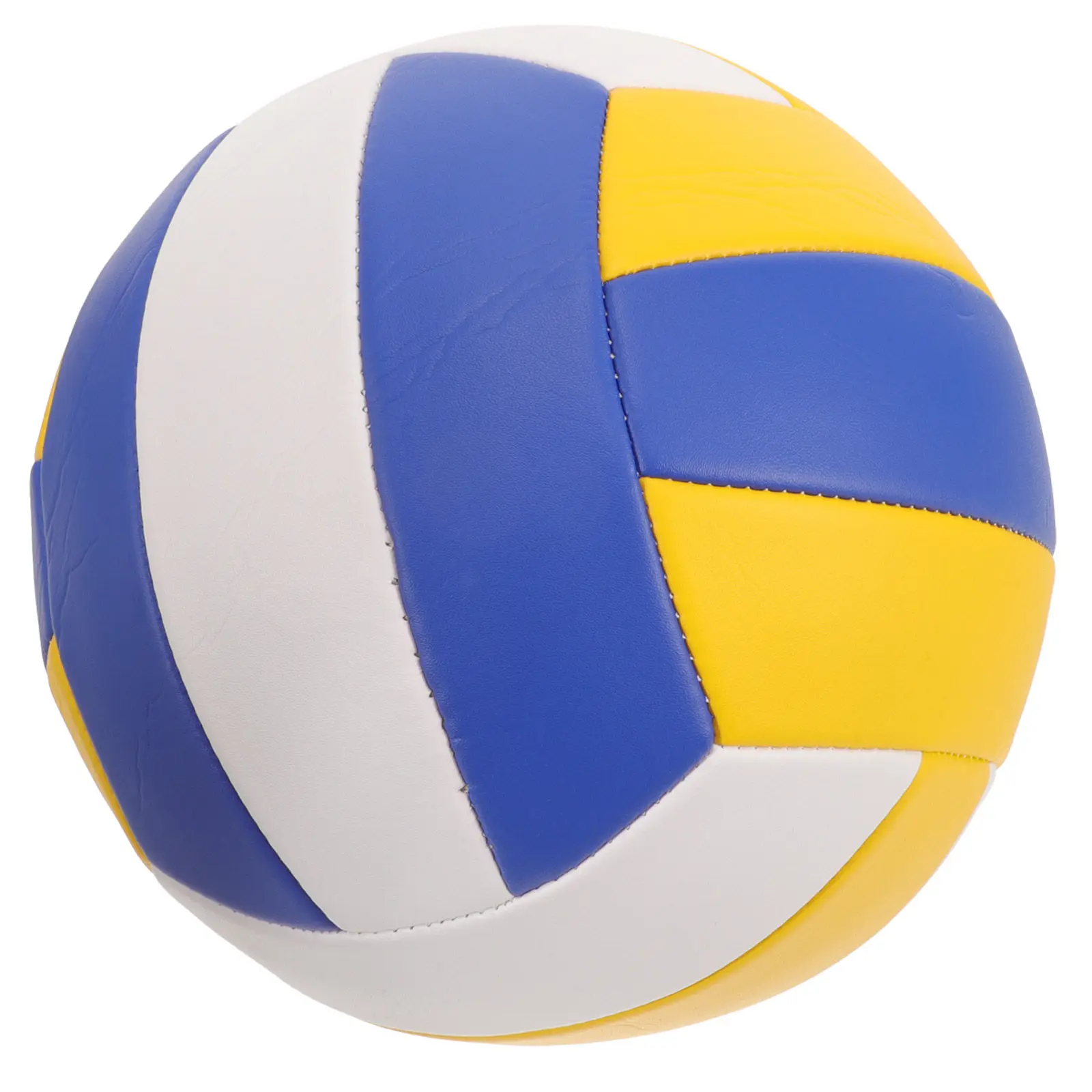 Size 5 PU Volleyball for Indoor Use Training Equipment Soft Inflatable Sports Ball Official Machine-Sewn Durability