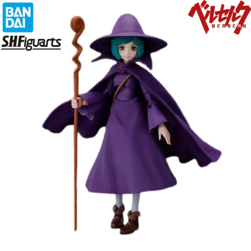 

In Stock Bandai Original S H Figuarts Berserk Schierke Action Figure Model Doll Brand New Boxed Anime Characters Toys Model