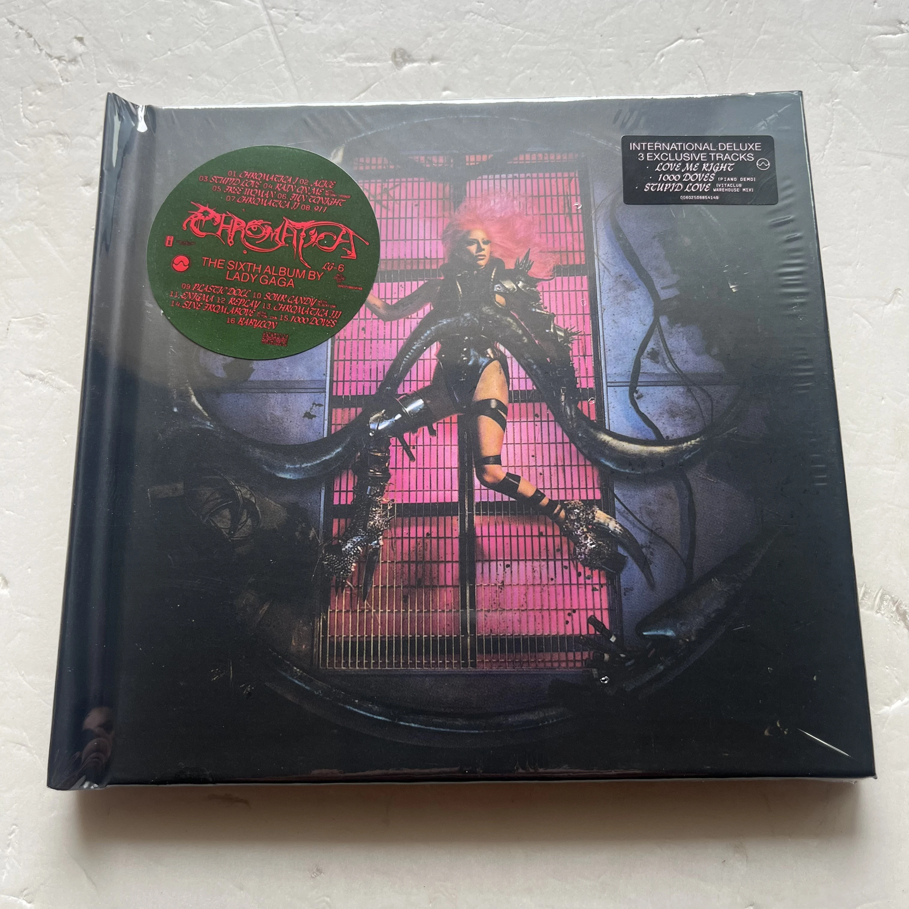 CD de Música de Lady Gaga, Álbum Chromatica Edición Deluxe, Música para Mujer, Disco de Música, Cosplay, Walkman, Bandas Sonoras para Coche, Caja de Música para Fiestas