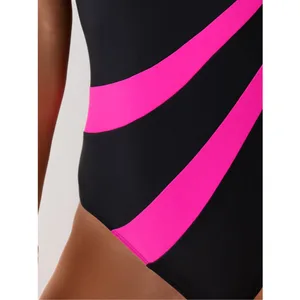 Summer Sexy Swimsuits of a play of closed women bath push up swimming wear bodysuit swimwear facts Beachwear Pool Bathing 2025 12 Main Sales May Black - №9