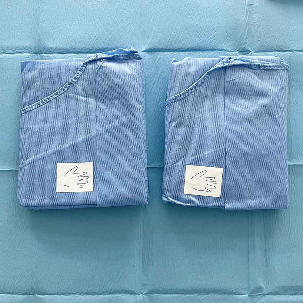 Pacote dental médico descartável de produtos de cortinas estéreis mais vendidos com bata cirúrgica e tampas consumíveis de suprimentos médicos