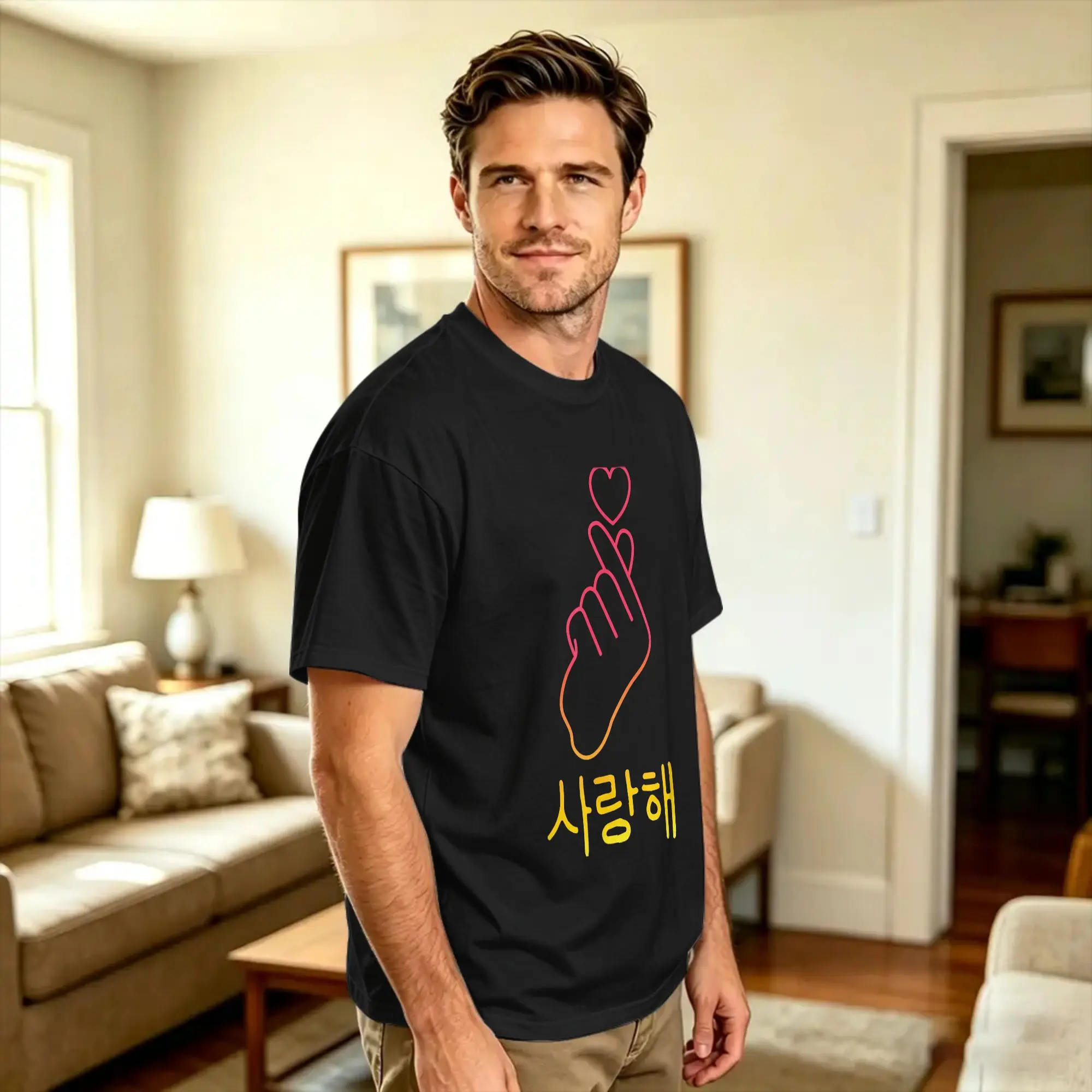 K Pop Fashion for Fans of Korean K Drama & K Pop Merchandise Cotton T-Shirt Adult Summer  Streetwear T Shirts Hippie Tees